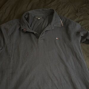 Tommy Hilfiger Men's Navy Polo Shirt